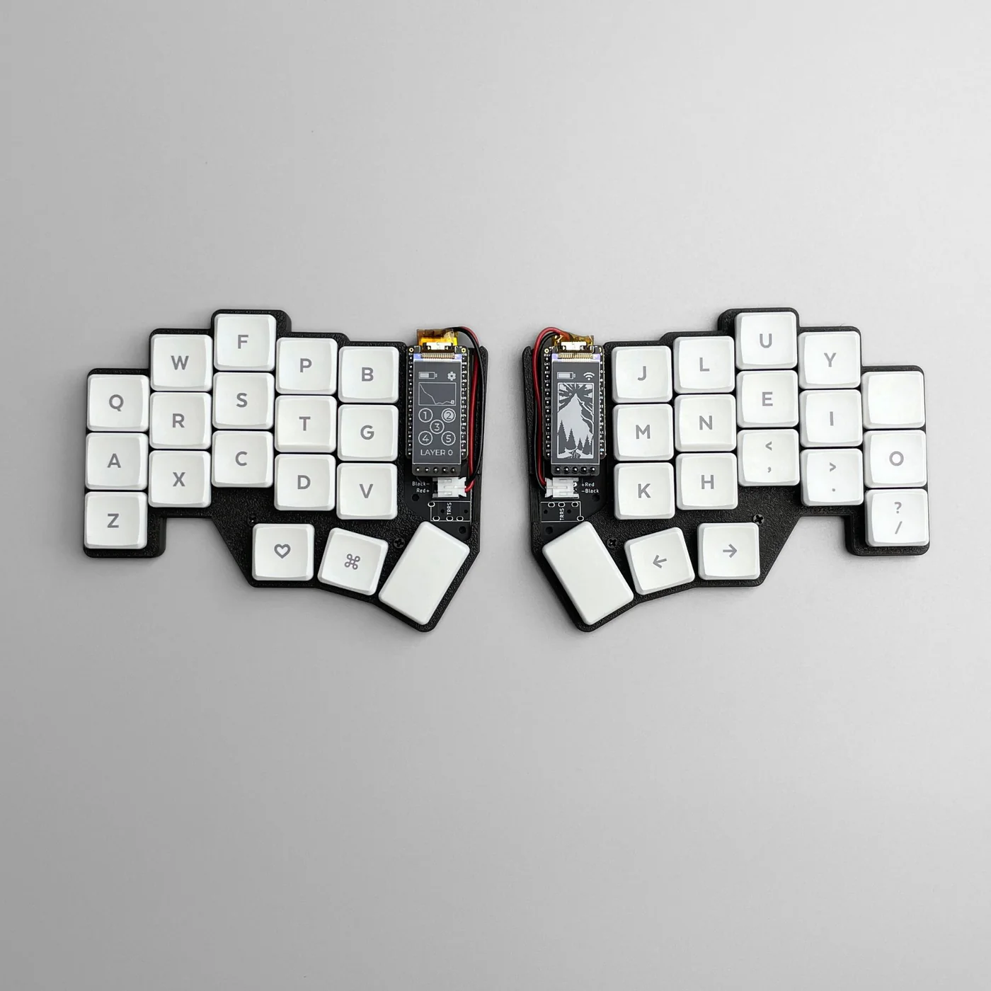 Screenshot of my Chocofi keyboard